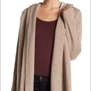 🧡 Joie Wool Cashmere Hooded Cardigan